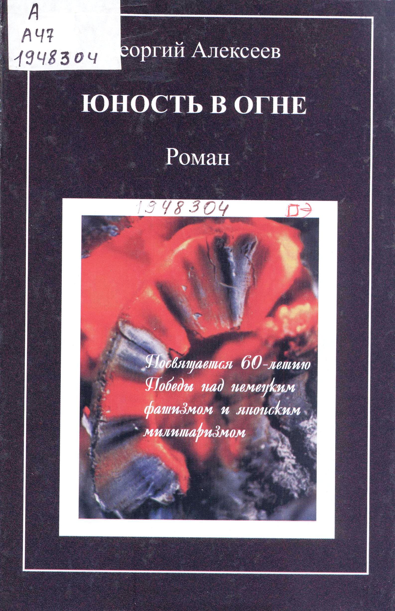Юность в огне : роман