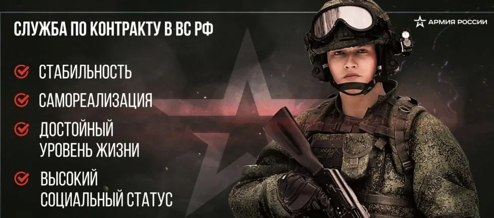 Информация по организации отбора граждан на военную службу по контракту